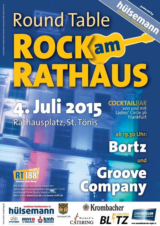<br>Rock am Rathaus<br>Groove Company feat. BORTZ<br>2015